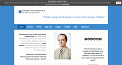 Desktop Screenshot of franzoesisch-uebersetzungsbuero.com